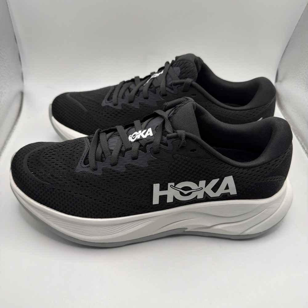 Hoka One One Rincon 4 women’s Size 9B Black White Running Shoes 1155131/BWHT - Picture 6 of 11